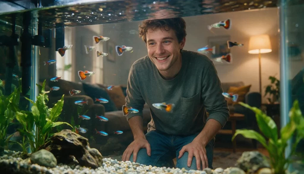 Beginner looking at an easy aquarium fish community tank