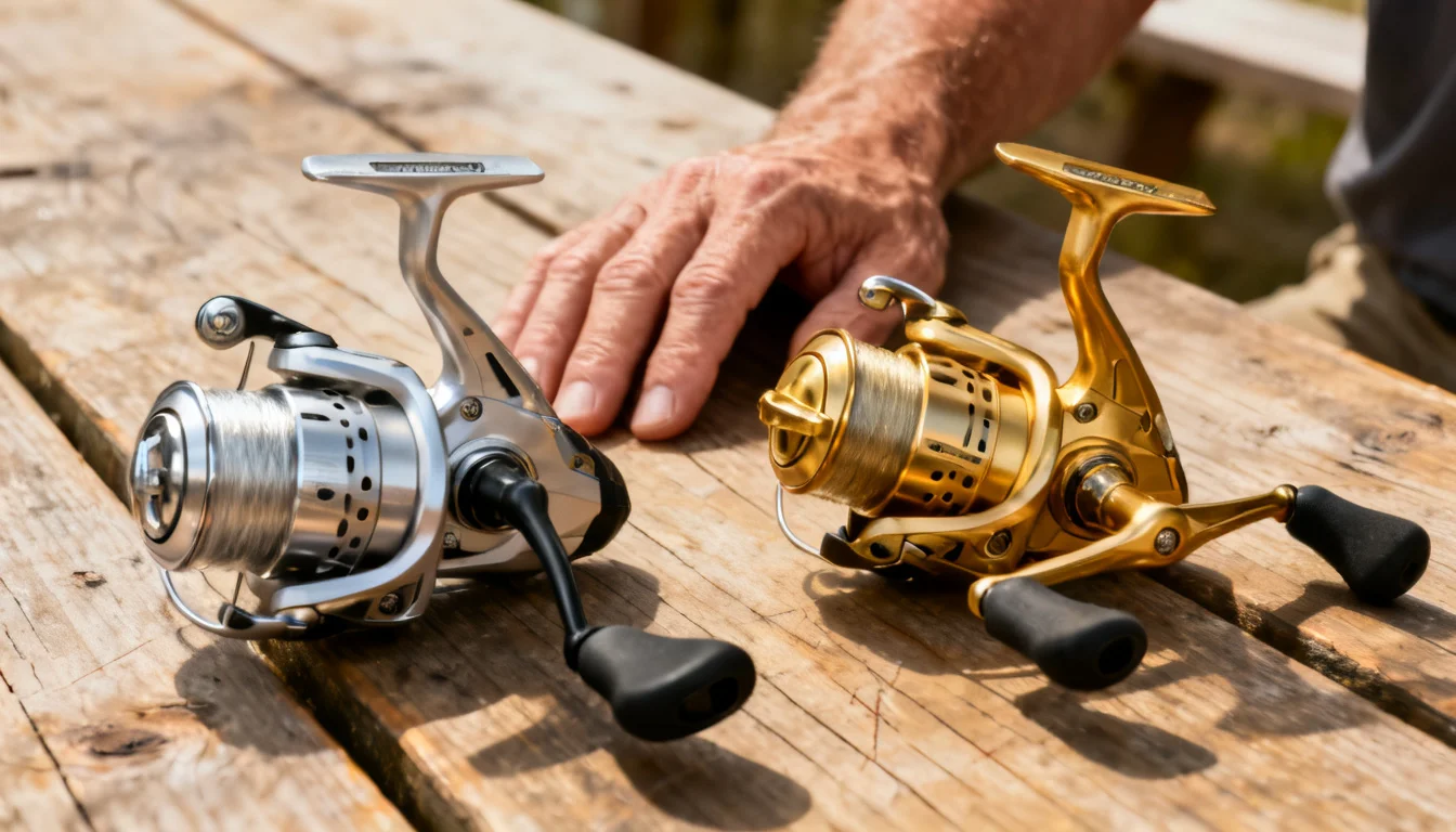 Spinning vs baitcaster: two designs, two learning curves.