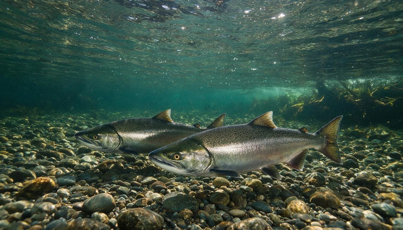 King Salmon Guide: Identifying and Catching Chinook Salmon in US Waters — salmon-species-guide-river