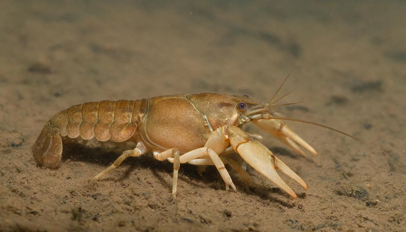 White river crayfish — illustration
