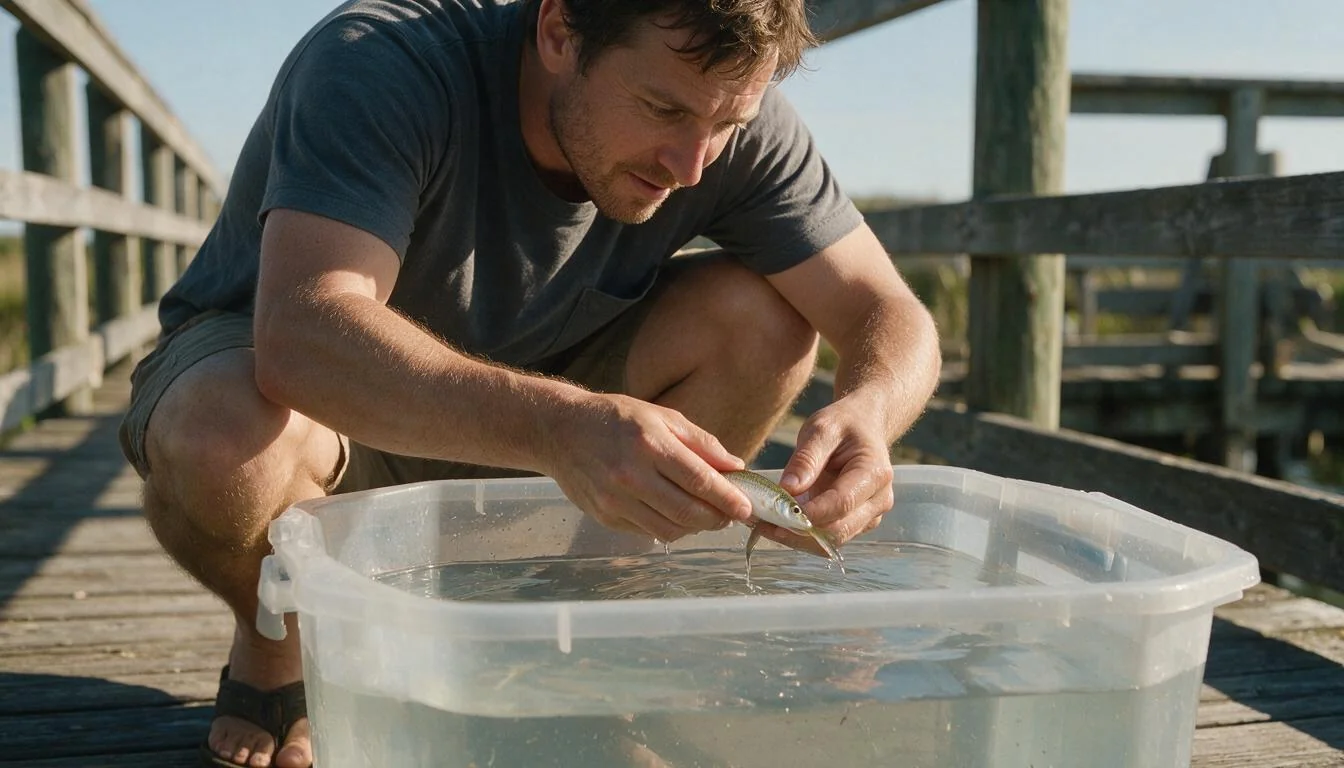 Keeping Wild Fish in an Aquarium: Which Natives Work and Which Don't — wild-caught-fish-release