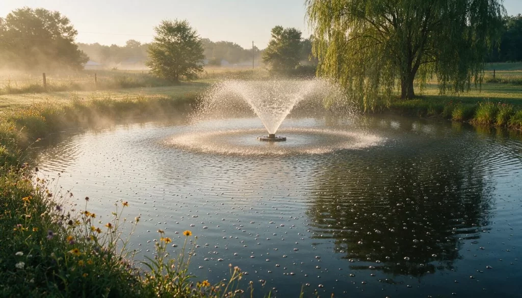 Pond Aeration Explained: Moving Oxygen Through the Whole Water Column